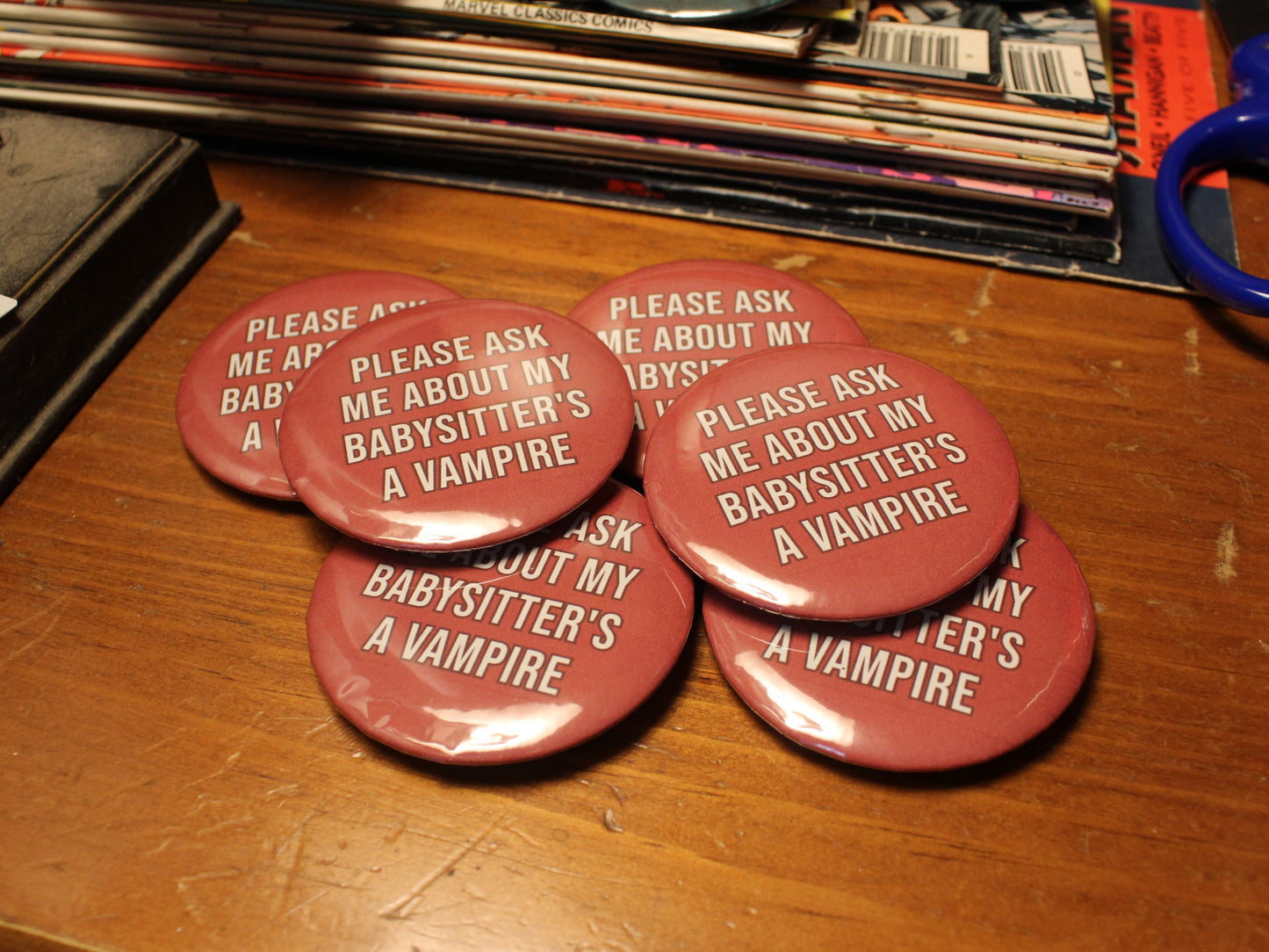 Please Ask Me About MBAV Button/Badge