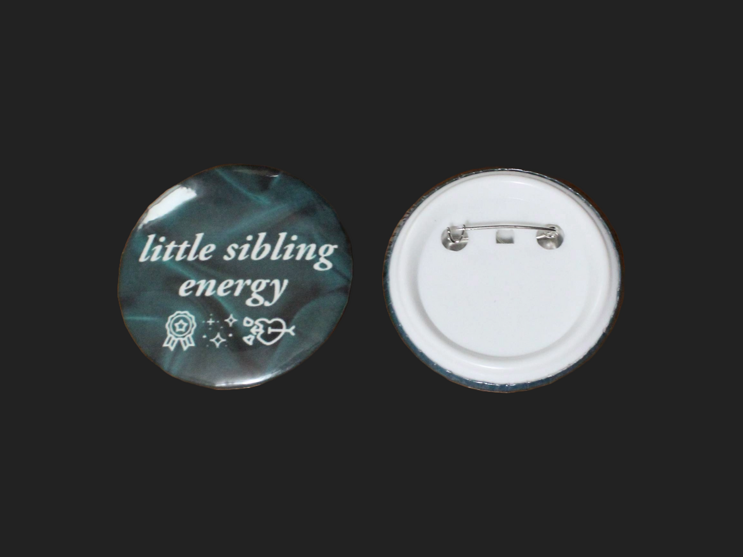 Little Sibling Energy Button/Badge