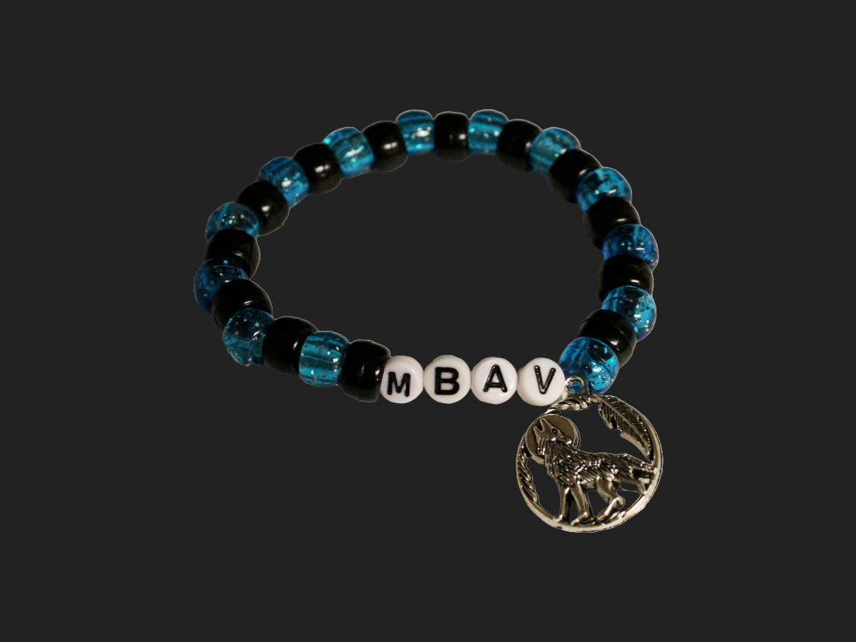 MBAV Kandi Bracelet With Charms